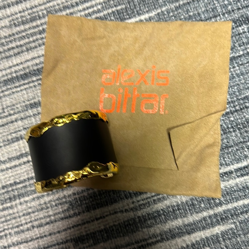 Alexis Bittar cuff bracelet
